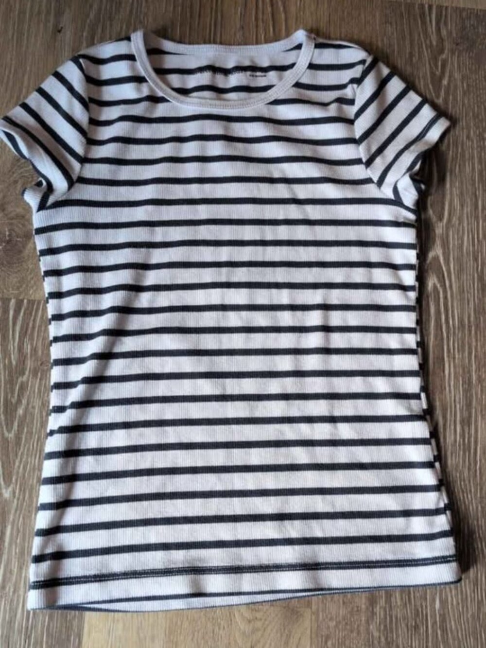 Abercrombie Kids Striped Short Sleeve T-Shirt 7/8 girls